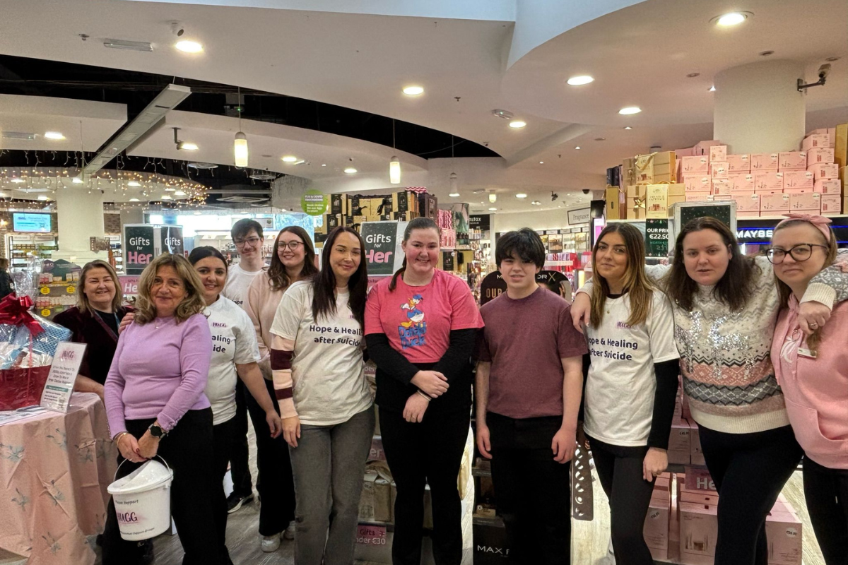 McCabes Pharmacy Supports HUGG for Suicide Bereavement Day – PHX Ireland